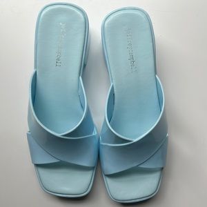 Jeffrey Campbell Bubblegum Jelly Sandals